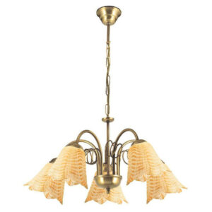 Κρεμαστό Φωτιστικό Κλασικό Πολύφωτο Μελί 0103396