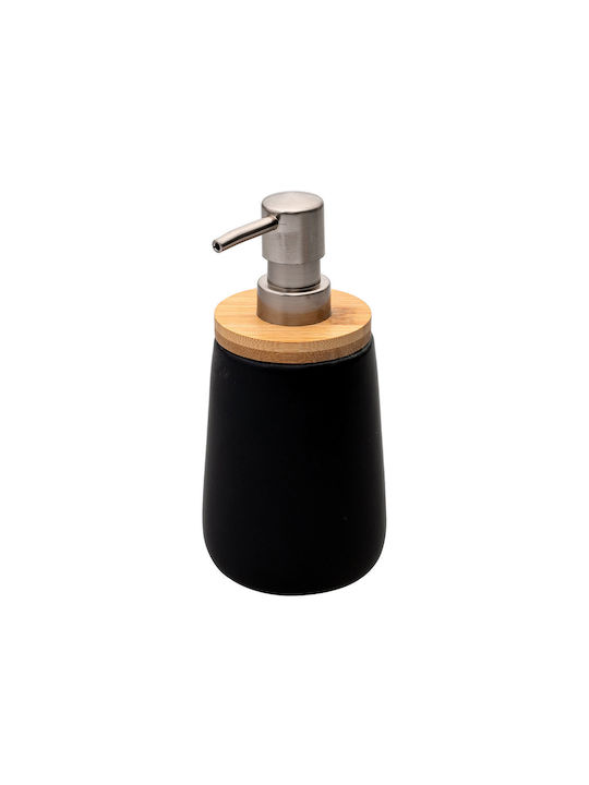 Estia Bamboo Επιτραπέζιο Dispenser από Πορσελάνη Μαύρο 360ml - Image 4