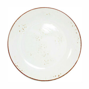 Sahara Πιάτο Γλυκού από Πορσελάνη Λευκό με Διάμετρο 20cm 0751674