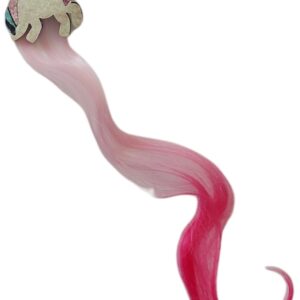 Ro-Ro Accessories Παιδικό κλιπ μαλλιών extension unicorn Ροζ