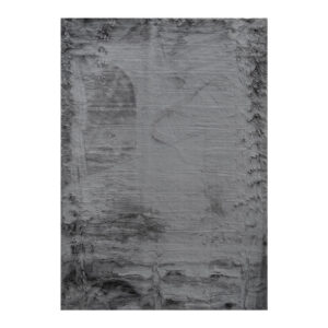 Rabbit Dark Grey Dark Grey 180x250 Ορθογώνιο Shaggy Γούνινο