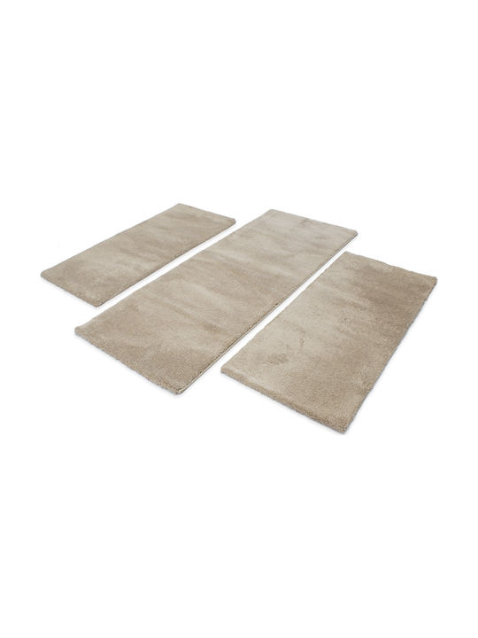 Veloute cozy 1820 beige Σετ Κρεβ/ρας 67cm & 80cmX200cm - Image 4