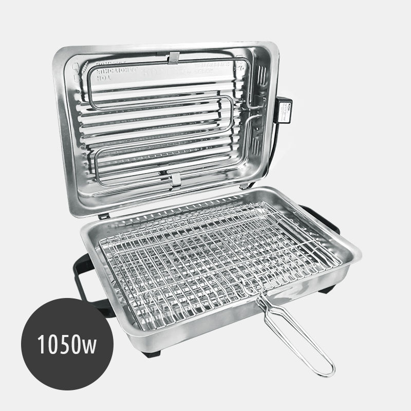 Ηλεκτρική Ψησταριά Σχάρας 1050W - Image 2