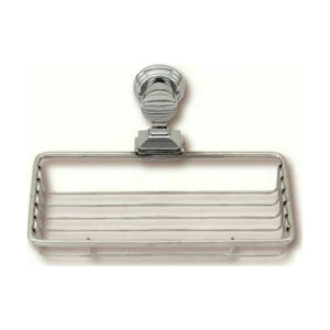 Import Hellas Σπογγοθήκη Επιτοίχια Inox Ασημί Νίκελ