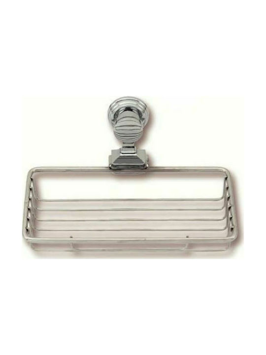 Import Hellas Σπογγοθήκη Επιτοίχια Inox Ασημί Νίκελ