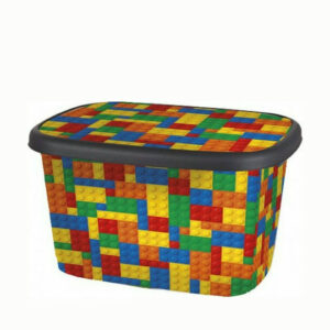 TnS Παιδικό Κουτί Αποθήκευσης από Πλαστικό Πολύχρωμο 53x33x33cm