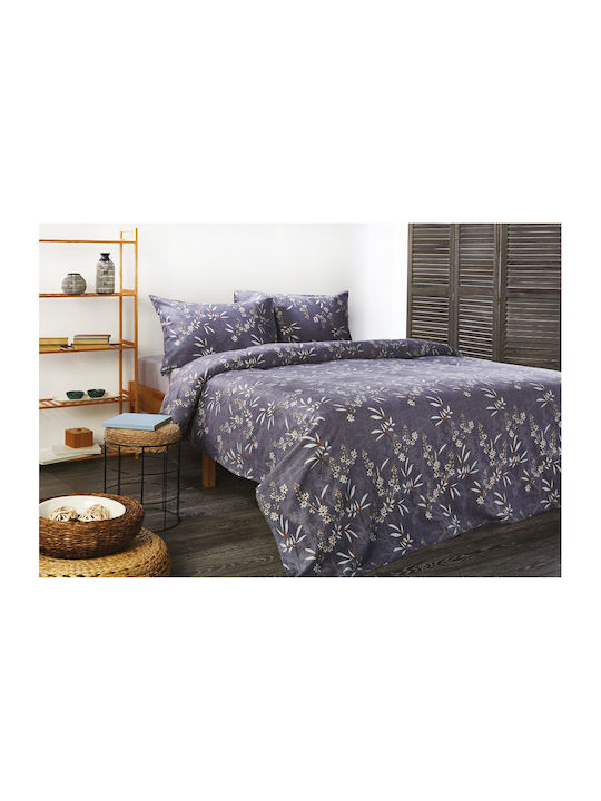 Σεντόνια Φανελένια Υπέρδιπλα Σετ ΦΑΝ 46-2 Cotton White Egg (240x260) 4Τεμ 3673692