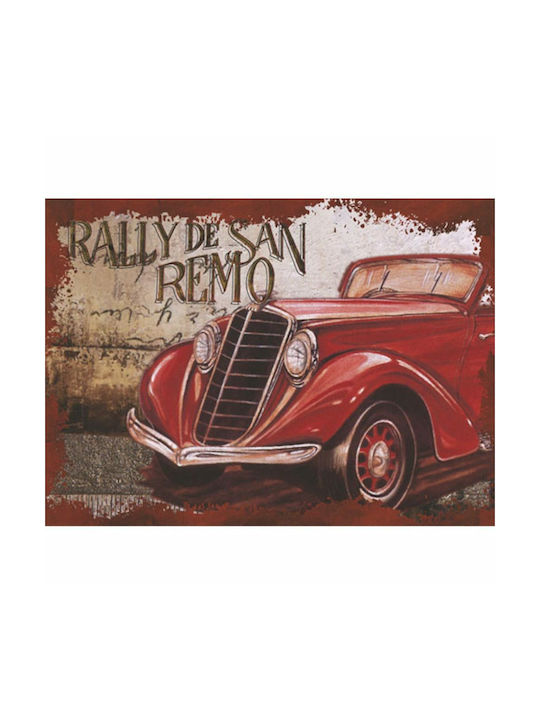 Art et Lumiere Πίνακας Μεταλλικός 40x30cm 4457