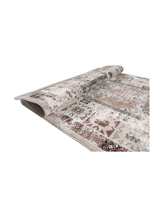 4589 Σετ Μοντέρνα Χαλιά Κρεβατοκάμαρας Brown Cream 3τμχ - Image 5