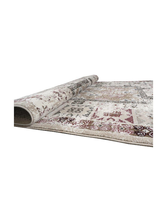 4589 Σετ Μοντέρνα Χαλιά Κρεβατοκάμαρας Brown Cream 3τμχ - Image 3