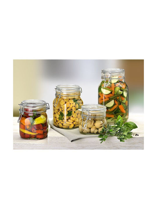 Bormioli Rocco Δοχείο Γυάλινο Αεροστεγές Fido 4000ml - Image 2