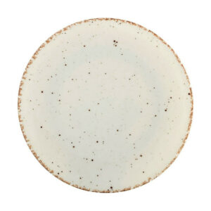 Gural Porselen Side Πιάτο Ρηχό από Πορσελάνη Μπεζ με Διάμετρο 27cm (ΡΦ02-Β)