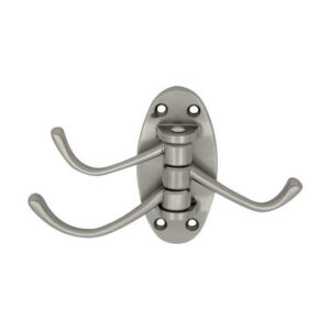 Κρεμάστρα Τοίχου Περιστρεφόμενη 3 Θέσεων Μεταλλική 52097