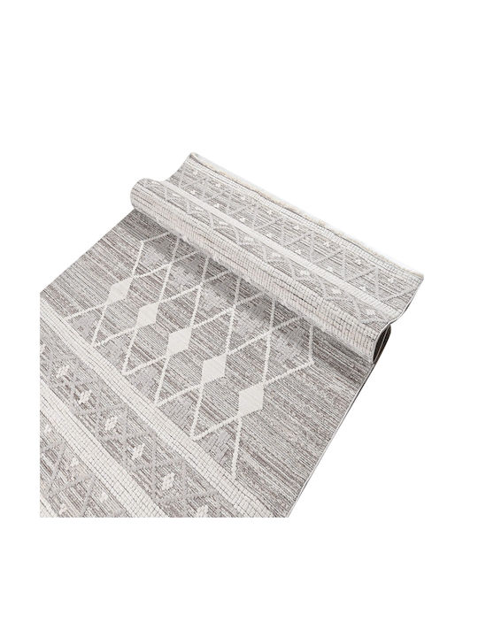 Polcarpet Havana Aztec 592 Χαλί Ορθογώνιο Καλοκαιρινό με Κρόσια Beige 165x240 - Image 5