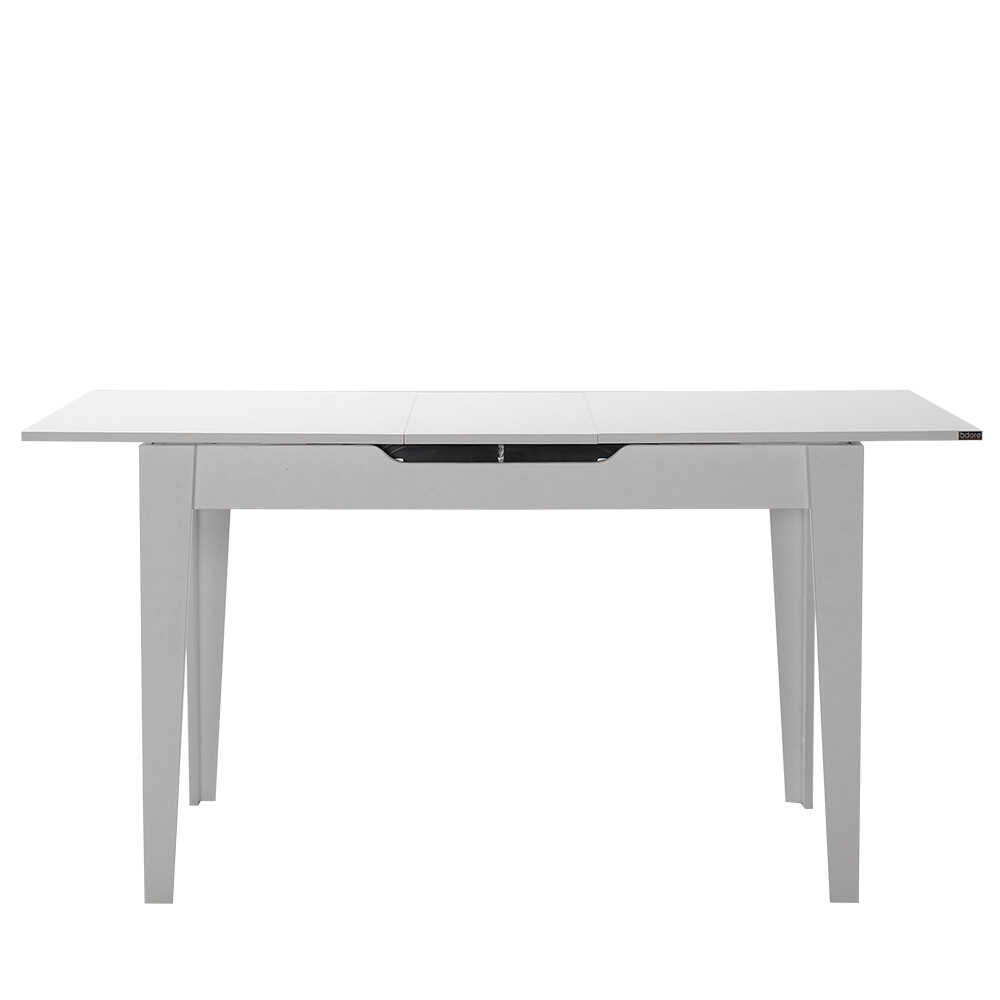 CHIOS IDEA Τραπέζι Κουζίνας Επεκτεινόμενο Ξύλινο ΛΕΥΚΟ 120(+30)x70x75εκ. - Image 2