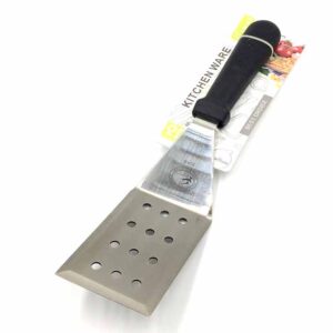 Homestyle ΣΠΑΤΟΥΛΑ ΜΕ ΤΡΥΠΕΣ INOX ΜΕ ΠΛΑΣΤΙΚΗ ΛΑΒΗ