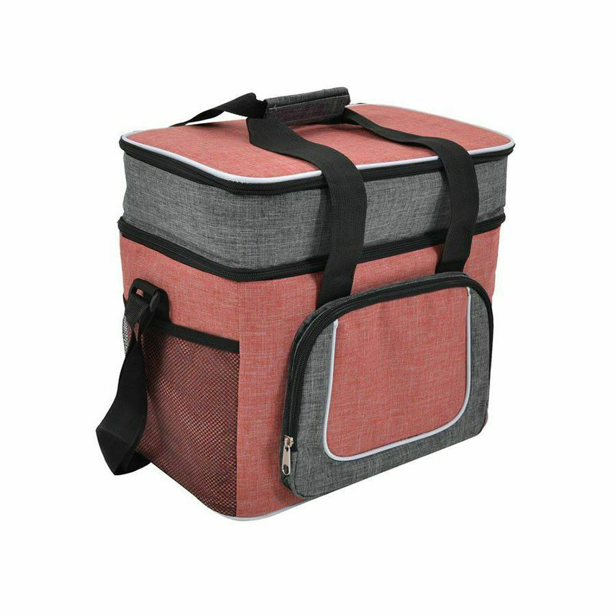 Ankor Ισοθερμική Τσάντα Ώμου 22 λίτρων Κόκκινη Μ30 x Π22 x Υ34εκ.