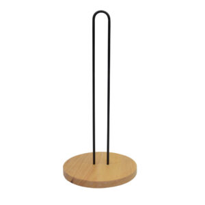 Ankor ΒΑΣΗ ΧΑΡΤΙΟΥ ΚΟΥΖΙΝΑΣ ΜΕΤΑΛΛΙΚΗ ΜΕ ΜΠΑΜΠΟΥ 17x17x32εκ