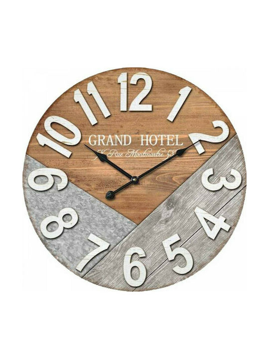 Ankor Ρολόι Τοίχου Ξύλινο 812127 58cm