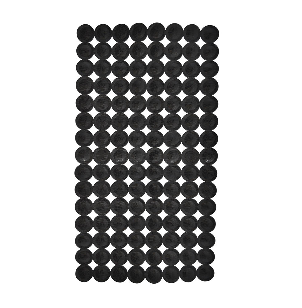 Ankor ΠΑΤΑΚΙ ΜΠΑΝΙΕΡΑΣ PVC ΑΝΤΙΟΛΙΣΘΗΤΙΚΟ ΜΑΥΡΟ 68x36εκ