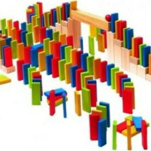 Woody Toys Πολύχρωμο Ντόμινο