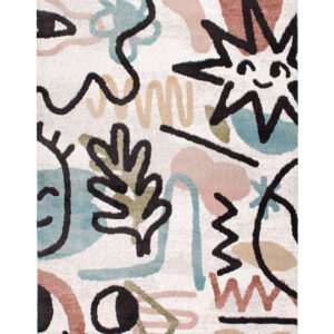 Παιδικό Χαλί 160x230cm Carousel 9903 D Beige