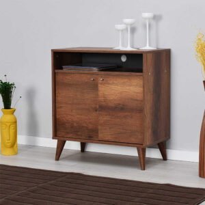 Ντουλάπι πολλαπλών χρήσεων London - Dark Walnut (Oslo Walnut) ADR-220-OO73x79x42 cm (ΠxΥxΒ)