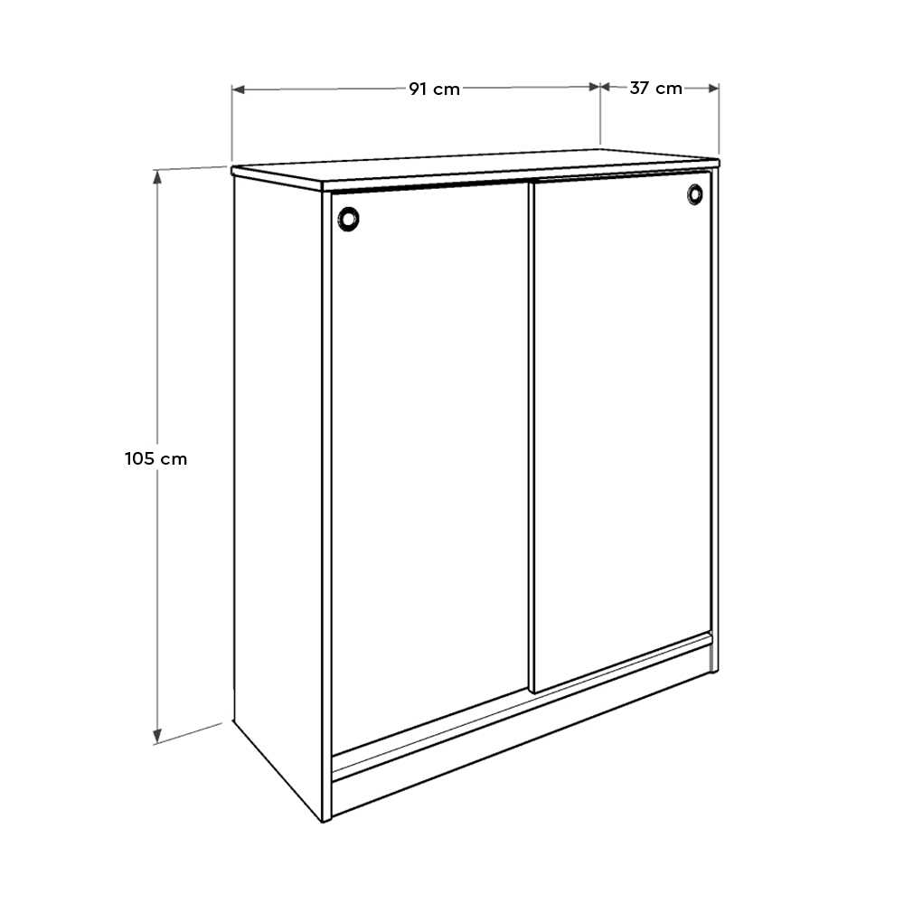 CHIOS IDEA Ξύλινη Παπουτσοθήκη με 5 Ράφια ADR-322-BB ΛΕΥΚΟ 91x37x105cm - Image 3