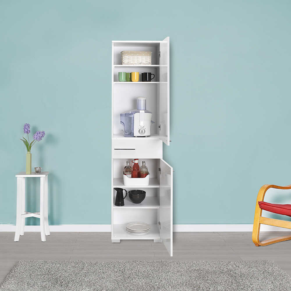 Στήλη Μπάνιου Δαπέδου Μ45xΒ40xΥ187cm Λευκή - Image 3