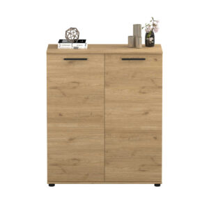 Ντουλάπι Πολλαπλών Χρήσεων Trendline με Δύο Πόρτες και 5 Ράφια - Florida Oak 91x108x35 cm ADR-520-FF