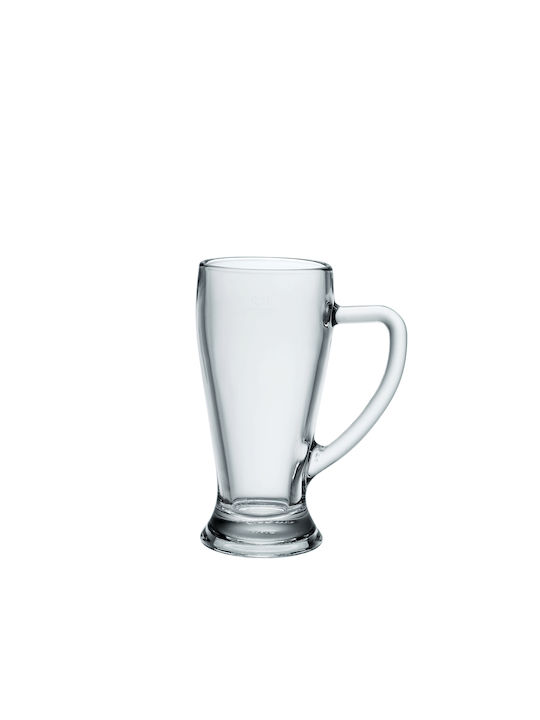 Bormioli Rocco Baviera Σετ Ποτήρια Μπύρας από Γυαλί 6τμχ