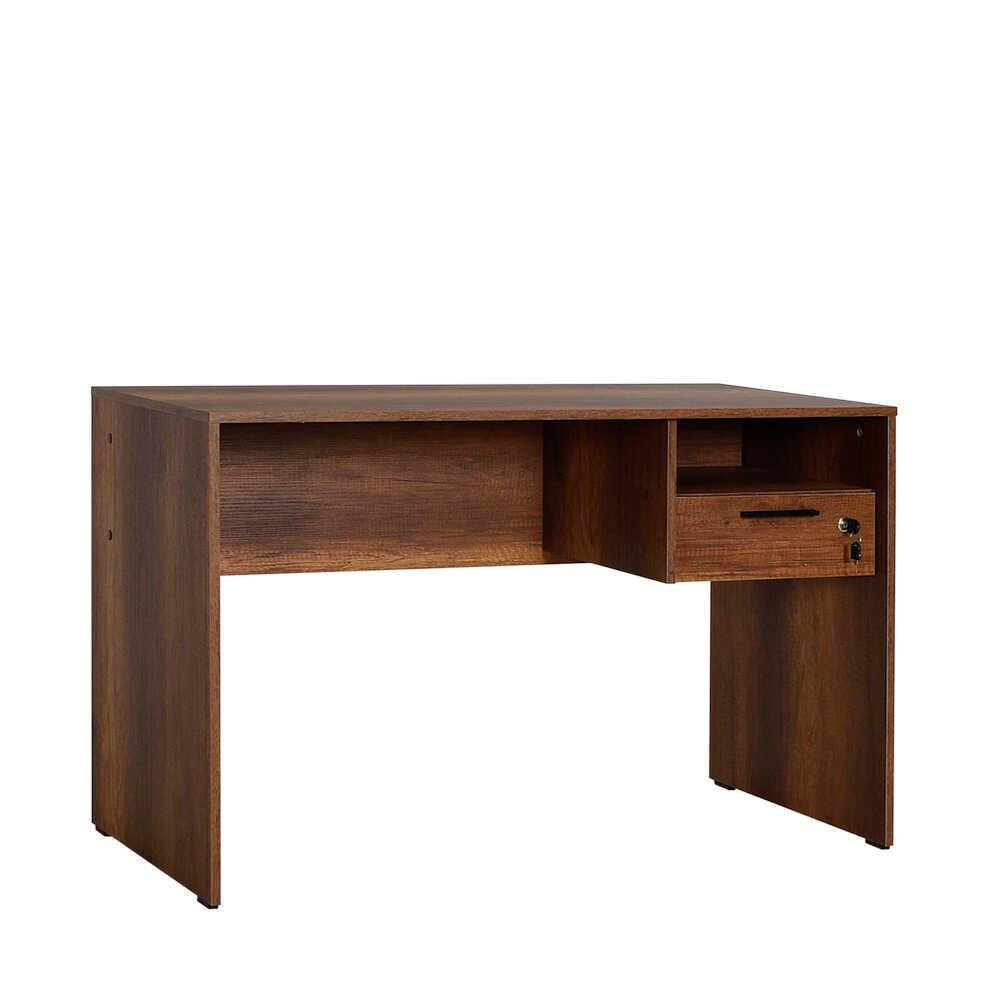 Γραφείο Ξύλινο Καρυδί 120x60x75εκ CMS-510-OO - Image 9