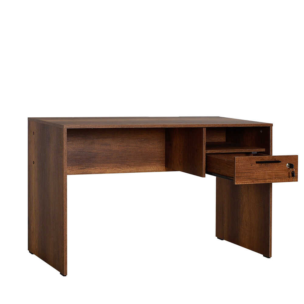 Γραφείο Ξύλινο Καρυδί 120x60x75εκ CMS-510-OO - Image 7