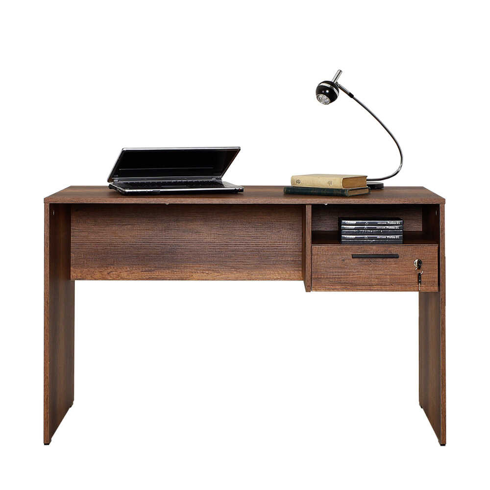 Γραφείο Ξύλινο Καρυδί 120x60x75εκ CMS-510-OO - Image 4