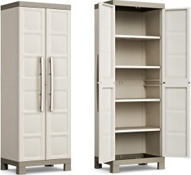 Δίφυλλη Ντουλάπα Excellence High Πλαστική 65x45x182cm - Image 2