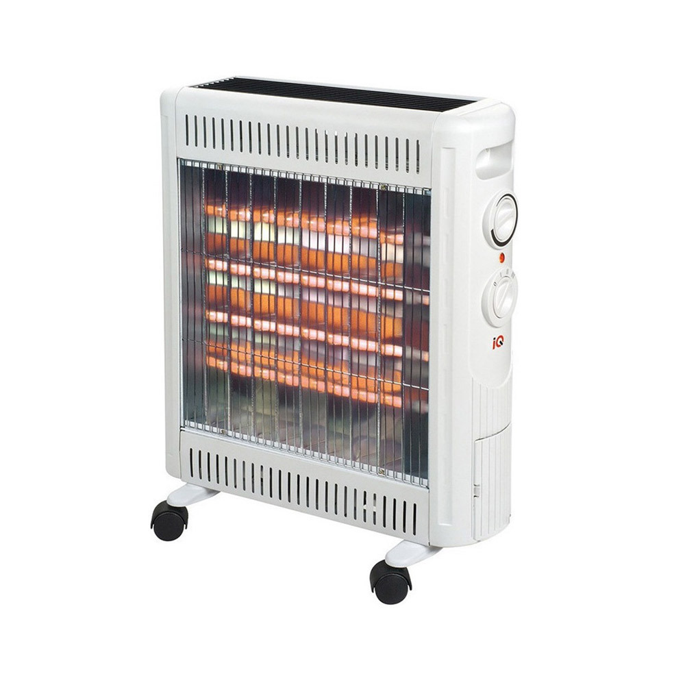 IQ HT-1470 Σόμπα Χαλαζία με Θερμοστάτη 2400W White