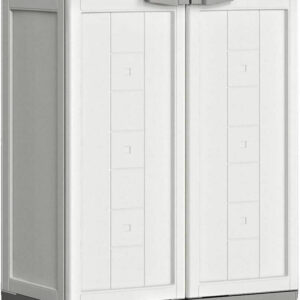 Δίφυλλη Ντουλάπα Jolly Low Πλαστική 68x39x85cm