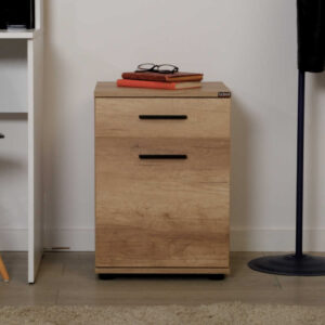 ΚΟΜΟΔΙΝΟ ΜΕ ΣΥΡΤΑΡΙ ΚΑΙ ΠΟΡΤΑΚΙ ADORE-511 ΜΕΛΑΜΙΝΗ ΧΡΩΜΑ TORI 40Χ40Χ60cm