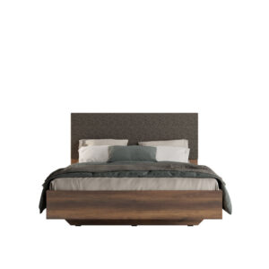 Κρεβάτι Oryana Διπλό-Σκούρο Καρυδιά KRY-1716-OO 171x120x206 cm