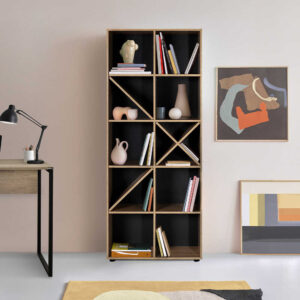 Βιβλιοθήκη 10 Θέσεων (75x30x188) gaming KTP-910-SS