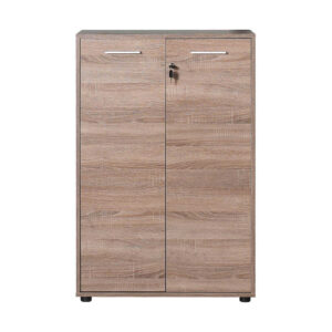 Ξύλινο Ντουλάπι Γραφείου με Κλειδαριά Λάττε NKT-533-LL 72x34x110cm