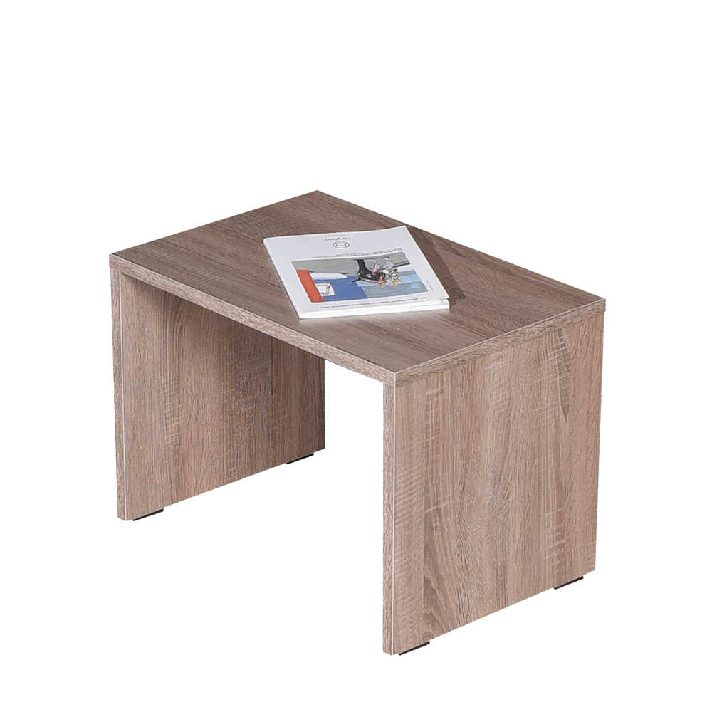 Ορθογώνιο Τραπεζάκι Σαλονιού Νέας Υόρκης - Latte 60x43x40 cm (ΠxΥxΒ) NSH-510-LL - Image 3