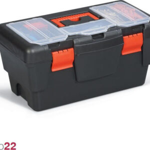 Port-Bag Ekono Εργαλειοθήκη Χειρός Πλαστική με Ταμπακιέρα Π55xB29.5xΥ26.5cm P.E.04