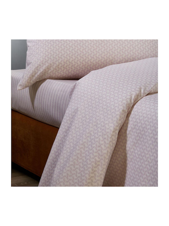 Whitegg Σετ Σεντόνια Μονά 100x200 Romance R005 01 - Image 2