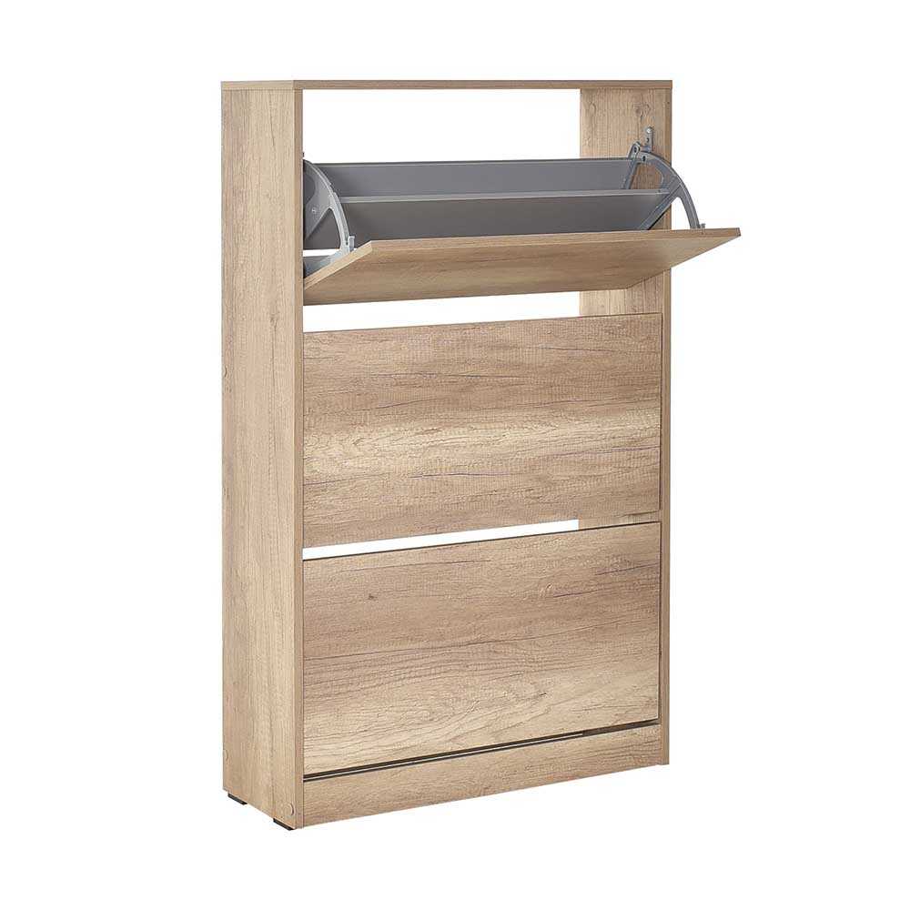 ADORE Παπουτσοθήκη με 3 Ράφια SHC-530 TT TORI 73x26x119cm - Image 2