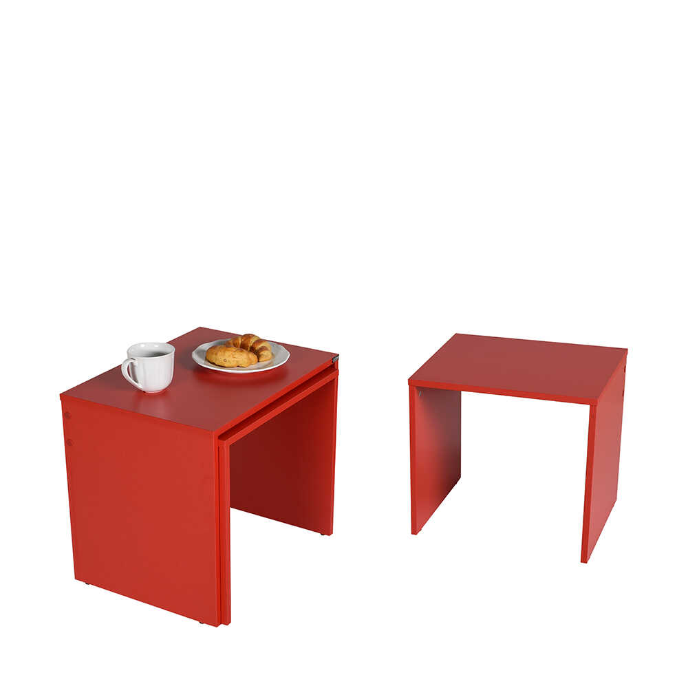 Adore Shp103_KK Ορθογώνιο Σετ Ζιγκόν Κόκκινο Χρώμα - Image 2