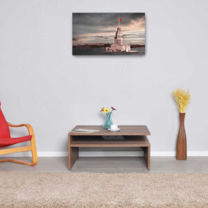 Τραπέζι Σαλονιού Με Ράφι ΚΑΡΥΔΙ CHIOS IDEA SHP-640-ΟΟ 110x65x42