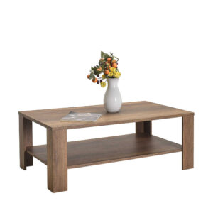 CHIOS IDEA Τραπέζι σαλονιού Adore SHP-595-ΟΟ Μελαμίνη χρώμα καρυδί 110Χ65Χ42