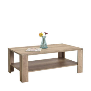 Ορθογώνιο Τραπεζάκι Σαλονιού Ξύλινο Σταχτί Μ110xΠ65xΥ42εκ. SHP-695-TT