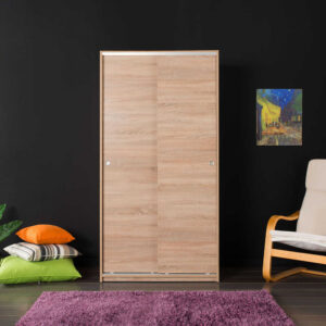 Ντουλάπα Συρόμενη SONOMA 94x52x182cm SWD-402-SS